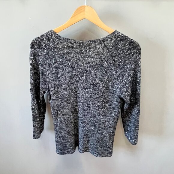Eileen Fisher Womens Shimmer Karma Linen Blend Knit Sweater Top Size XS - Picture 5 of 5